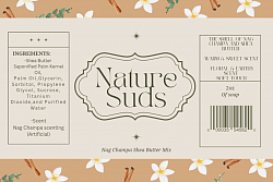 Nag Champa Shea Butter Mix -- $5.00